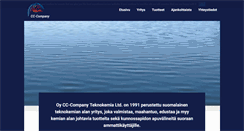 Desktop Screenshot of cc-company.fi