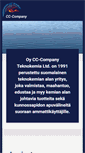 Mobile Screenshot of cc-company.fi